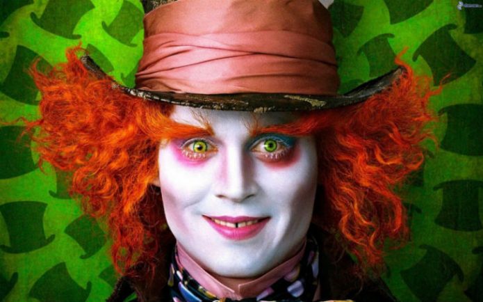 Johnny Depp στην ταινία Alice μέσα από το γυαλί