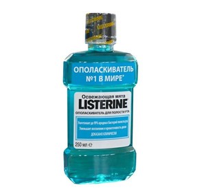 Ιδιότητες της έκπλυσης Listerine