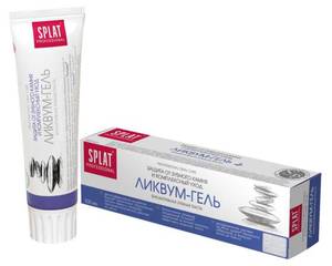 Splat Professional Likvum-Gel είναι μια βολική μορφή και απαλός καθαρισμός των δοντιών.