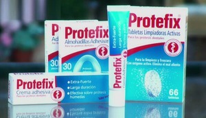Η κρέμα Protefix μπορεί να διορθώσει μια οδοντοστοιχία για όλη την ημέρα.
